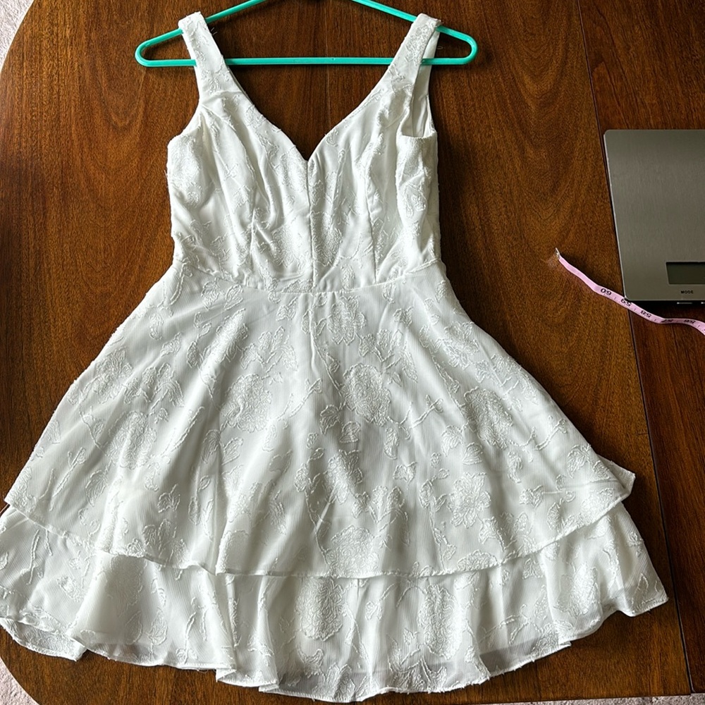 White summer dress